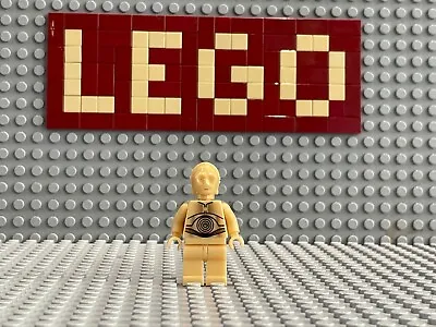 Buy Genuine Lego  Star Wars - C-3PO - Pearl Light Gold - 768 • 6£