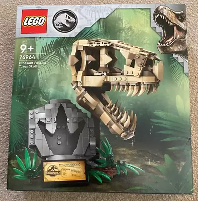 Buy LEGO Jurassic World: Dinosaur Fossils: T. Rex Skull (76964) - Brand New Sealed • 2.80£