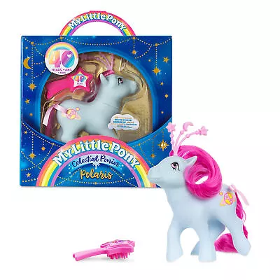 Buy My Little Pony 40th Anniversary Celestial Ponies Polaris Baby Blue Pony Doll • 14.99£