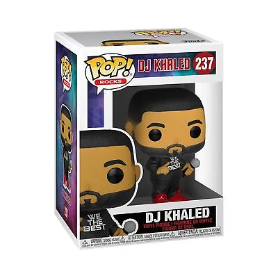 Buy Funko POP! Rocks: DJ Khaled - Collectable Vinyl Figure - Gift Idea - Official... • 20£