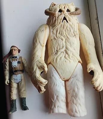Buy Wampa (1981) + Luke Skywalker (1980) Star Wars Figure Hoth Gear Kenner • 4.99£
