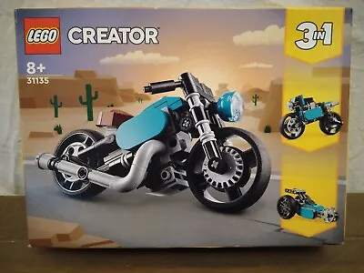 Buy LEGO Creator Vintage Motorcycle 128 Piece 3-in-1 Construction Set 31135 Ages 8+ • 13.99£