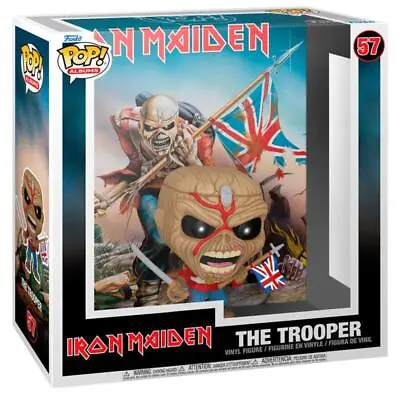 Buy Funko Pop! Albums: Iron Maiden - The Trooper Pop Figure Vinyl #57 • 38.95£