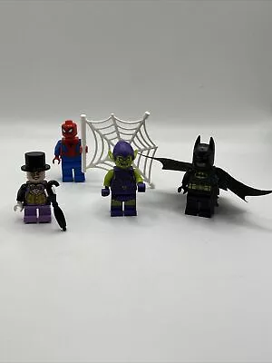 Buy Lego Batman, Penguin, Spiderman & Green Goblin Minifigures • 9.99£
