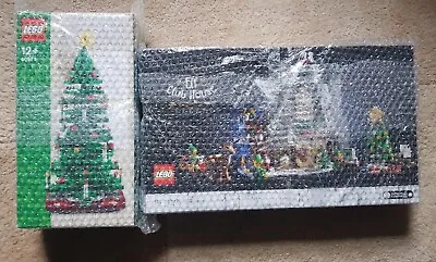 Buy LEGO:Christmas Tree 40573 & Lego 10275 Elf Club House. Brand New Sealed. RETIRED • 149.99£