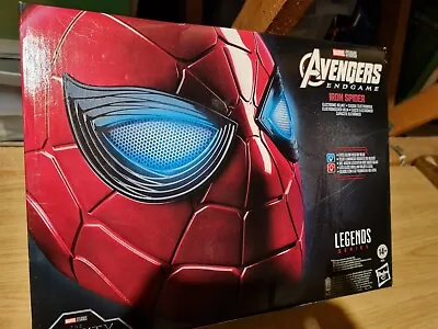 Buy Marvel Legends Avengers Endgame Iron Spider-Man 1:1 Wearable Electronic Helmet • 109.99£