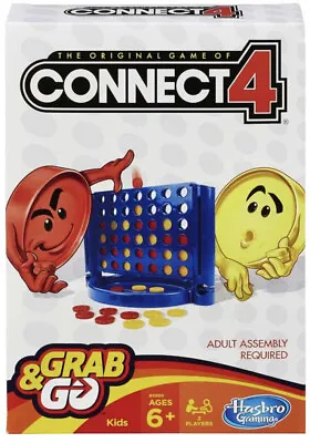 Buy Hasbro Gaming Connect 4 Grab & Go Game 2 Players 6+ Hasbro Gaming • 7.99£