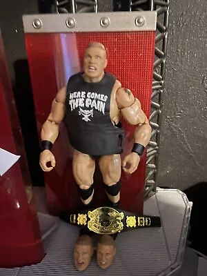 Buy Wwe Mattel Ultimate Edition Brock Lesnar Ruthless Aggresion Figure • 40£