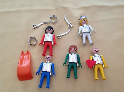 Buy Vintage Playmobil Assorted Silver Knight Figures Plus Equipment • 3.99£