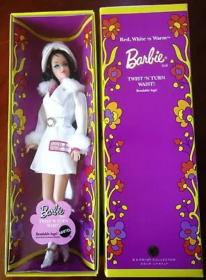 Buy NRFB - Barbie T'N'T Repro 'Red, White & Warm' Gold Label - 2007 • 158.48£