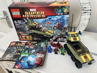 Buy LEGO Marvel Super Heroes 76017   Captain America  VS Hydra        -    Complete • 15£