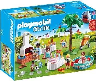 Buy NEW - UNOPENED Playmobil City Life House Warming  Party 9272 • 29.99£