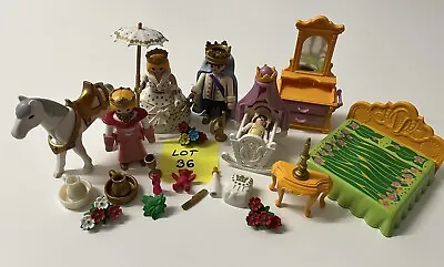 Buy Playmobil Royals King, Queen, Baby, Princess Figures Accessories For Castle Lot • 10.99£