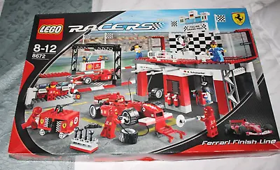 Buy LEGO 8672 Ferrari F1 Finish Line, Factory Sealed New • 150£