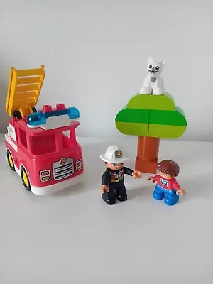 Buy Lego Duplo Set 10901 Town Fire Truck  With Light & Sound   • 8.99£