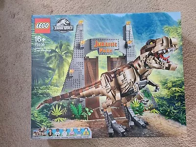 Buy LEGO 75936 Jurassic World Jurassic Park T. Rex Rampage #1 - **Retired BNIB Set** • 76.63£