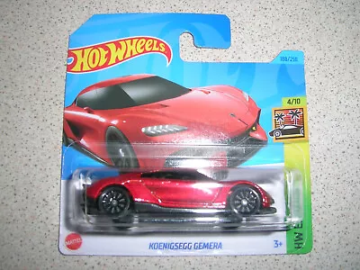 Buy Hot Wheels 2023 Exotics Koenigsegg Gemera In Burnt Orange Short Card • 6.49£