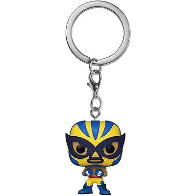 Buy Funko Pocket POP! Marvel Lucha Libre Wolverine Keychain • 5.62£