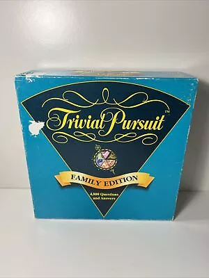 Buy Hasbro Trivial Pursuit Family Edition (1995) Board Game • 5.50£