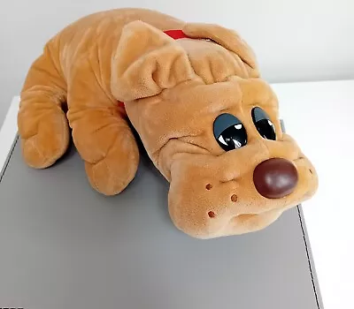 Buy Pound Puppies  Hasbro 2019 Beige Dog Puppy Soft Plush Toy Large 40cm. • 16£