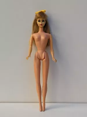 Buy Vintage 1967 Mattel Twist'N Turn #1160 Blonde, Bendable Legs Barbie • 47.09£
