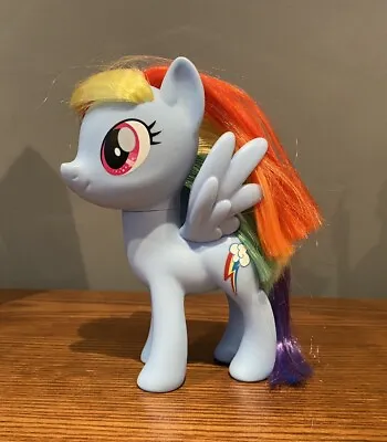 Buy Rainbow Dash My Little Pony Hasbro 2016 Blue Vinyl Pegasus PONY 6” 🌈 • 3£