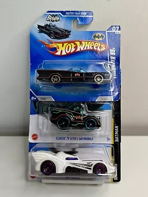 Buy Hot Wheels Batman Batmobile - Group 3 Assorted - Mint On VGC Sealed Cards • 12.60£
