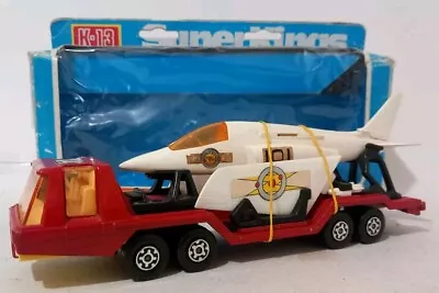 Buy Matchbox K-13 Aircraft Transporter Superkings 1970’s Boxed Diecast Toy Lorry • 23£