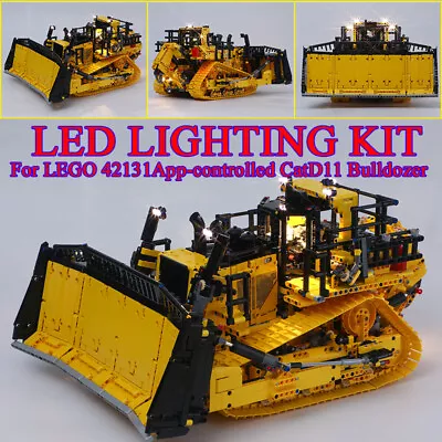 Buy LED Light Kit For LEGOs 42131 Cat D11 Bulldozer With Instruction • 23.95£