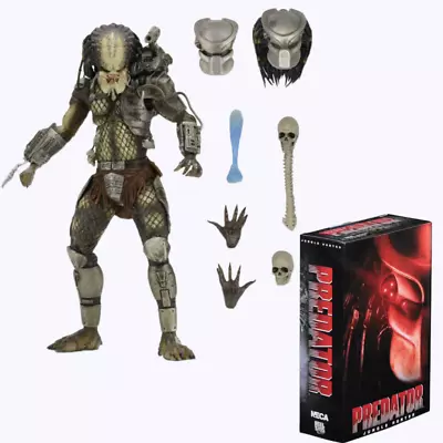 Buy 7  Predator Action Figure Toys 1:12 NECA Jungle Hunter Predator Ultimate Doll • 29.98£