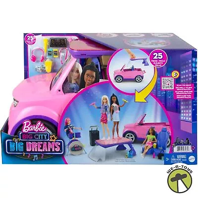 Buy Barbie: Big City Big Dreams Transforming Vehicle Playset Pink 2-Seater SUV • 50.02£