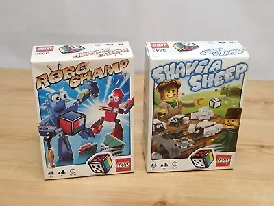 Buy LEGO 3845 & 3835 Shave A Sheep & Robo Champ Games - Both Complete  • 9.99£