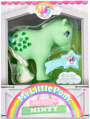 Buy My Little Pony G1 40th Anniversary Reissue Minty Pony Boxed • 17.99£