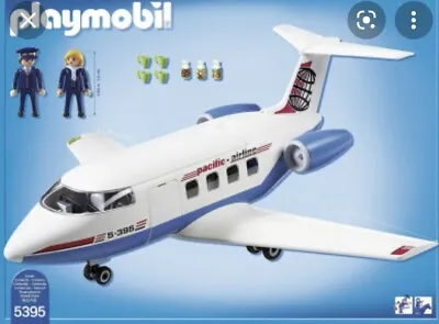 Buy Playmobil City Action Passenger Jet Plane 5395, 3185 Pacific Airline PARTS ONLY • 2.99£