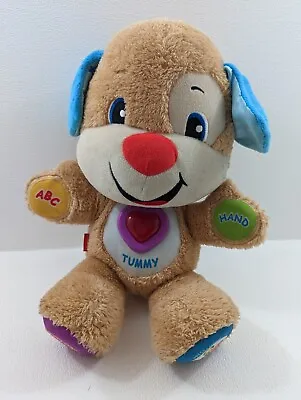 Buy ⭐ Fisher Price Smart Stages Interactive Puppy Teddy Bear Baby Toy Learn 123 ABC • 5£