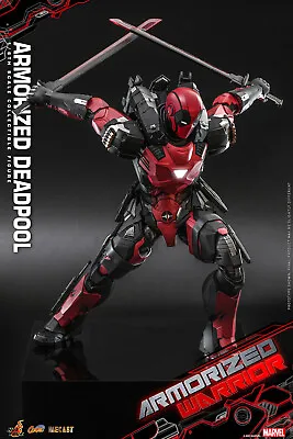Buy 1/6 Hot Toys Cmsd09 Marvel Armorized Warrior Deadpool Diecast Action Figure • 499.99£