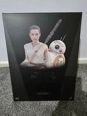 Buy **NEW** Hot Toys MMS337 1:6 Star Wars Rey And BB-8 Figure Set. • 205£