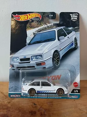 Buy Hot Wheels Canyon Warriors Ford Sierra Cosworth Premium Car Culture Real Riders • 2.20£