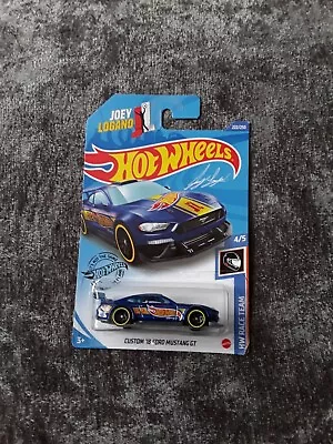 Buy Hot Wheels Custom '18 Ford Mustang GT , Hw Race Team - New/carded. • 6£
