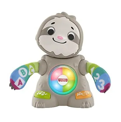Buy ​Fisher-Price Linkimals Smooth Moves Sloth - UK English Edition Interactive T... • 26.39£