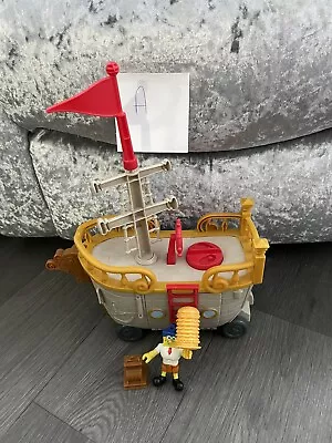Buy Spongebob Squarepants Imaginext Pirate Food Truck Boat Ship Krabby Patty Figure • 40£