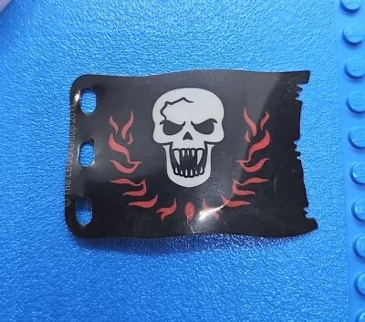 Buy Lego Plastic Flag 8x5 With Skull And Red Flames Bb0511pb01 From 4195 Queen Anne • 22£
