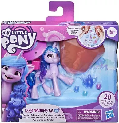 Buy My Little Pony Figure Izzy Moonbow 8cm Crystal Adventure HASBRO F3542 • 12.98£