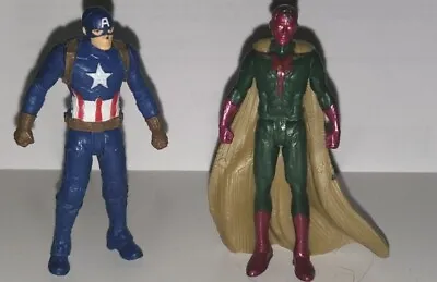 Buy Hasbro Marvel Action Figure Avengers Age Of Ultron & Captain America Figure • 7.95£