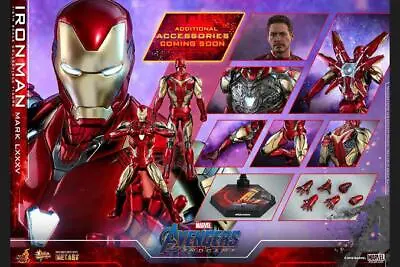 Buy Hot Toys IRON MAN MARK LXXXV MK85 Avengers Endgame 1/6 DIECAST Figure • 364£