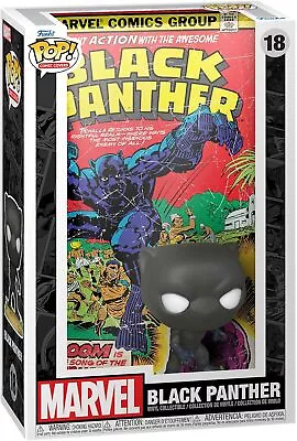 Buy Funko Pop Comic Cover 64068 Marvel Black Panther Collectable Vinyl Figure • 10.73£