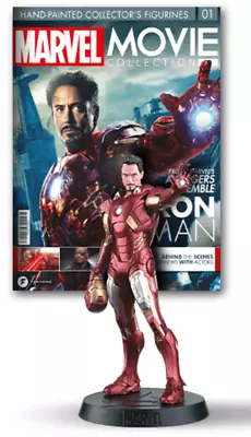 Buy Eaglemoss Marvel Movie Collection Issue #1 Iron Man Figurine With Magazine • 25£