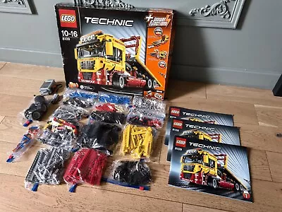 Buy Lego Technic 8109 Flatbed Recovery Truck Complete With Box And Instructions • 138£