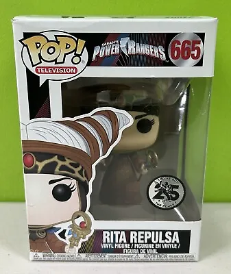 Buy ⭐️ RITA REPULSA 665 Power Rangers ⭐️ Funko Pop Figure ⭐️ BRAND NEW ⭐️ • 21.25£