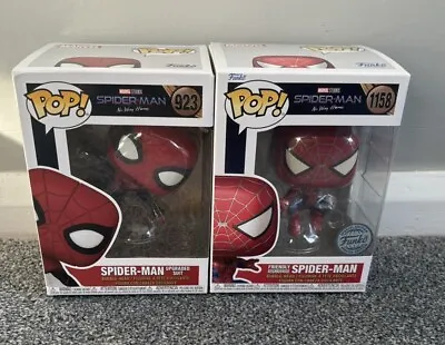 Buy Official Funko Pop Vinyl Marvel MCU Spiderman No Way Home Spider-Man Bundle • 28.99£
